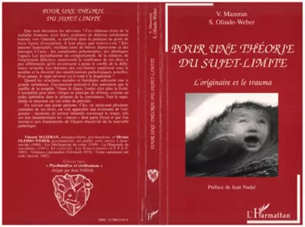 Pour une théorie du sujet-limite - Silvana Olindo-Weber - Editions L'Harmattan