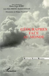 Géographes face au monde