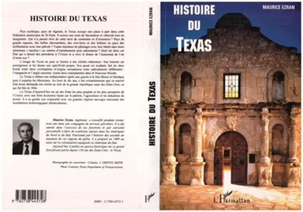 Histoire du Texas - Maurice Ezran - Editions L'Harmattan