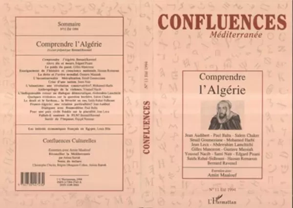 Comprendre l'Algérie - Bernard Ravenel - Editions L'Harmattan