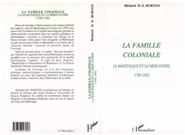 La famille coloniale -  - Editions L'Harmattan