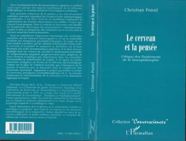 Le cerveau et la pensée - Christian Poirel - Editions L'Harmattan