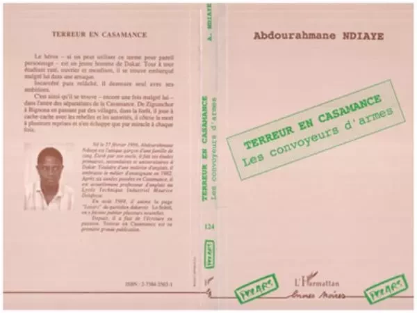 Terreur en Casamance - Abdoulaye Ndiaye - Editions L'Harmattan