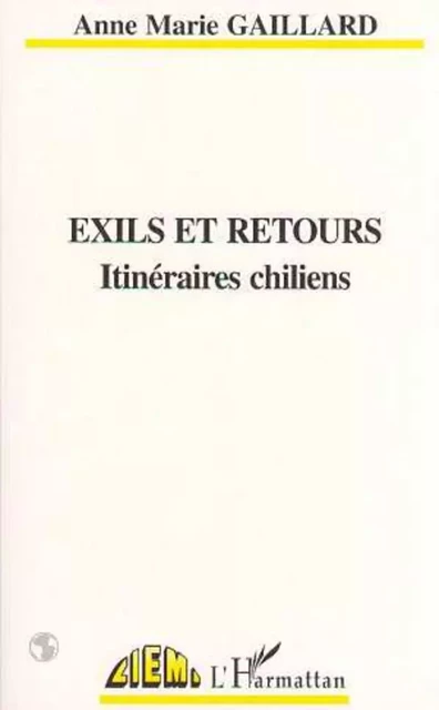 Exils et retours - Anne-Marie Gaillard - Editions L'Harmattan