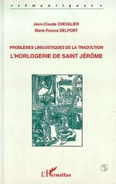 Problèmes linguistiques de la traduction