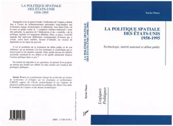 La politique spaciale des États-Unis - Xavier Pasco - Editions L'Harmattan