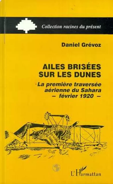 Ailes brisées sur les dunes - Daniel Grévoz - Editions L'Harmattan