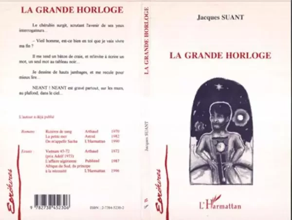 La Grande Horloge - Jacques Suant - Editions L'Harmattan