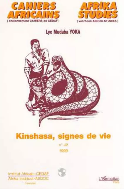 KINSHASA, SIGNES DE VIE - Lye M. Yoka - Editions L'Harmattan