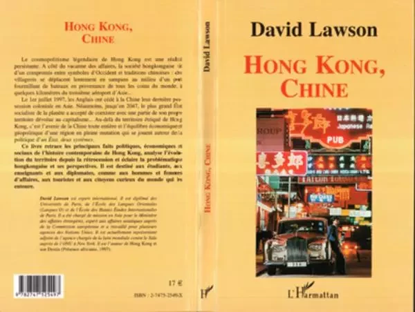 HONG KONG, CHINE - David Lawson - Editions L'Harmattan