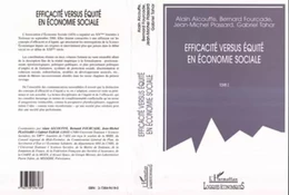 EFFICACITÉ VERSUS ÉQUITÉ EN ÉCONOMIE SOCIALE