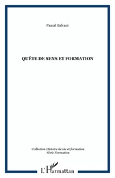 Quête de sens et formation