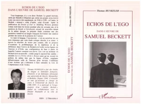 Échos de l'ego dans l'oeuvre de Samuel Beckett - Thomas Hunkeler - Editions L'Harmattan