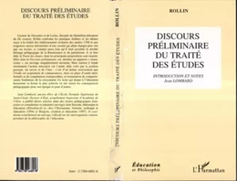 Discours Préliminaire du Traité des Études