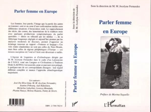 Parler Femme en Europe - Jocelyne Fernandez Vest - Editions L'Harmattan