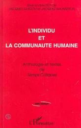 L'individu et la Communauté Humaine