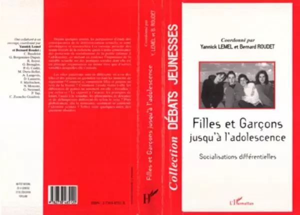 FILLES ET GARÇONS JUSQU'À L'ADOLESCENCE - Bernard Roudet - Editions L'Harmattan