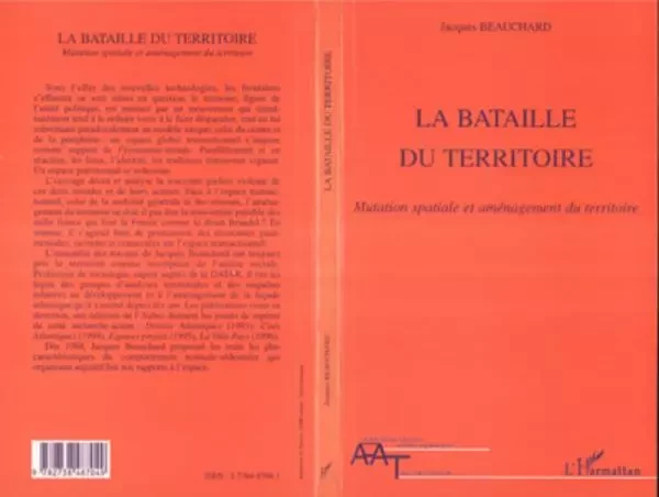 LA BATAILLE DU TERRITOIRE - Jacques Beauchard - Editions L'Harmattan