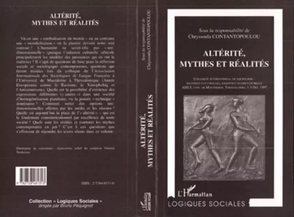 Altérité, mythes et réalités -  Constantopoulou christiana - Editions L'Harmattan