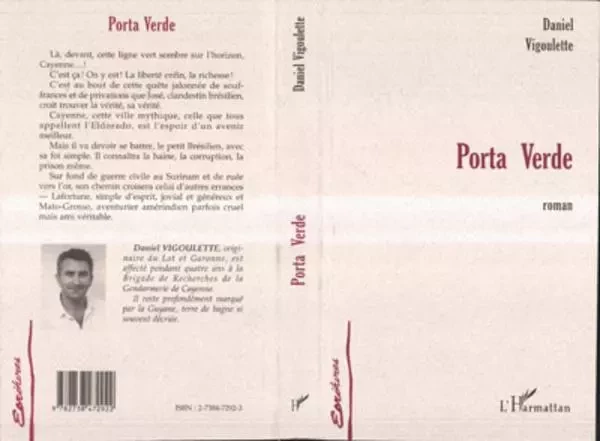 PORTA VERDE - Daniel Vigoulette - Editions L'Harmattan