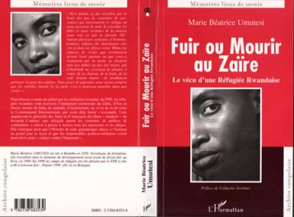 FUIR OU MOURIR AU ZAÏRE - Marie Béatrice Umutesi - Editions L'Harmattan