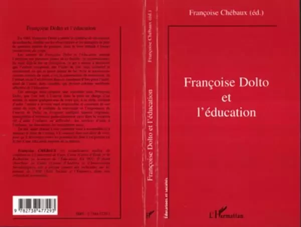 FRANÇOISE DOLTO ET L'ÉDUCATION - Françoise Chebaux - Editions L'Harmattan