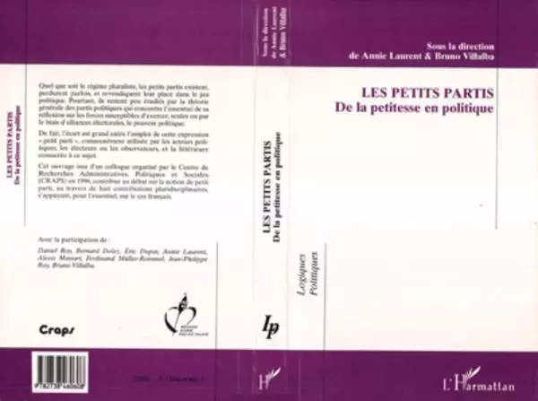 Les Petits Partis - Bruno Villalba, Annie Laurent - Editions L'Harmattan