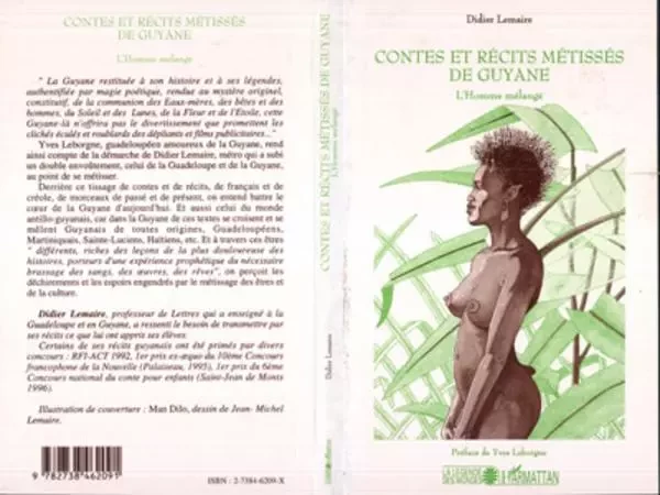 Contes et Récits Métissés de Guyane - Didier Lemaire - Editions L'Harmattan