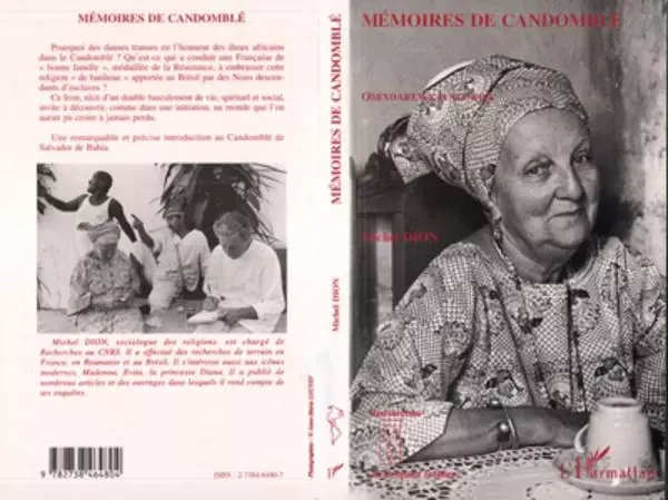 Mémoires de Candomblé - Michel Dion - Editions L'Harmattan