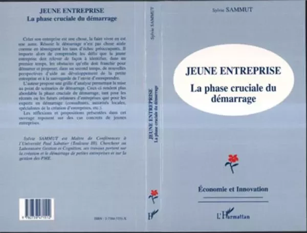 Jeune entreprise - Sylvie Sammut - Editions L'Harmattan