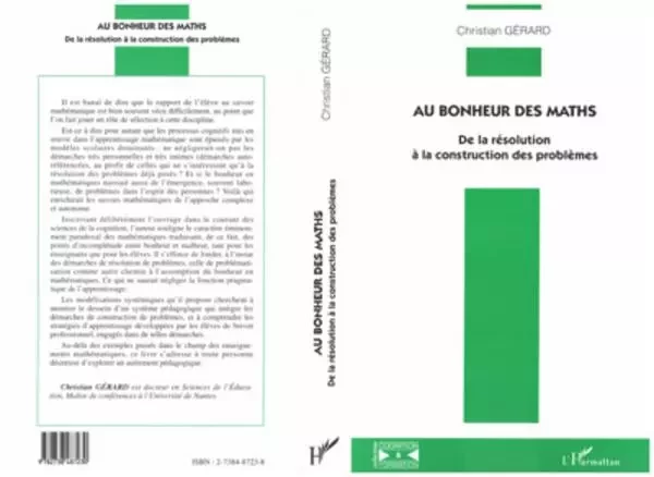 AU BONHEUR DES MATHS - Christian GÉRARD - Editions L'Harmattan