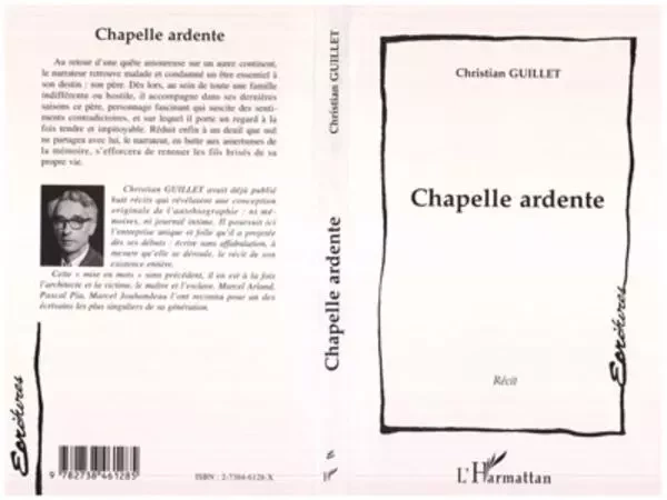 Chapelle Ardente - Christian Guillet - Editions L'Harmattan