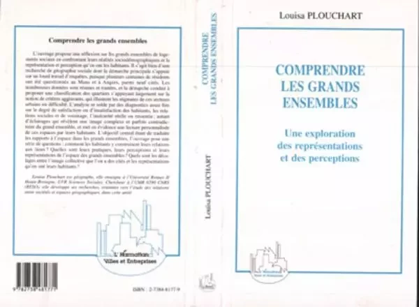 COMPRENDRE LES GRANDS ENSEMBLES - Louisa Plouchart - Editions L'Harmattan