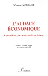 L'AUDACE ÉCONOMIQUE