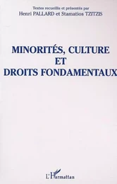 MINORITÉS, CULTURE ET DROITS FONDAMENTAUX