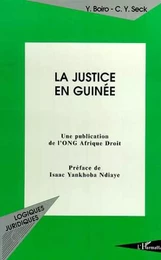 LA JUSTICE EN GUINÉE