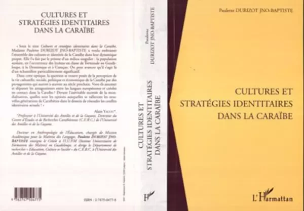 CULTURES ET STRATÉGIES IDENTITAIRES DANS LA CARAÏBE - Paulette Durizot Jno-Baptiste - Editions L'Harmattan