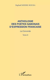 ANTHOLOGIE DES POÈTES GABONAIS D'EXPRESSION FRANCAISE