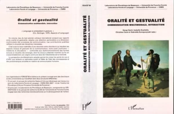 ORALITÉ ET GESTUALITÉ - Isabelle Guaïtella, Serge Santi - Editions L'Harmattan