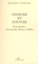 CENSURE ET POUVOIR