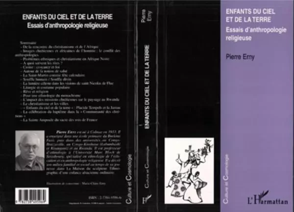 ENFANTS DU CIEL ET DE LA TERRE - Pierre Erny - Editions L'Harmattan