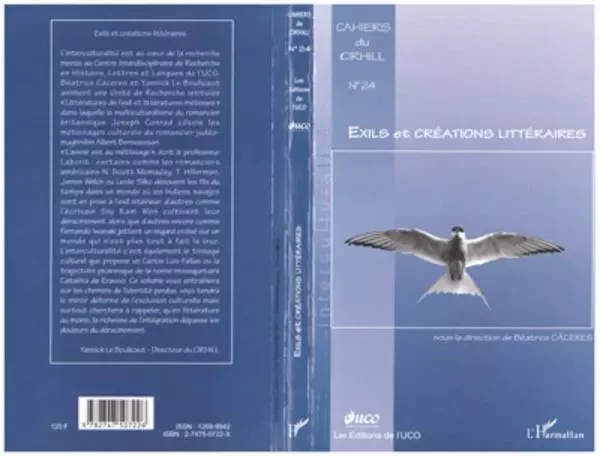 EXILS ET CRÉATIONS LITTÉRAIRES - Béatrice Càceres - Editions L'Harmattan