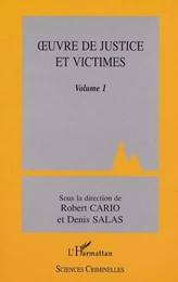 ŒUVRE DE JUSTICE ET VICTIMES