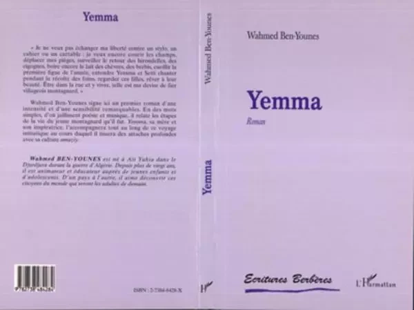 YEMMA - Wahmed Ben-Younes - Editions L'Harmattan