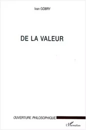 DE LA VALEUR