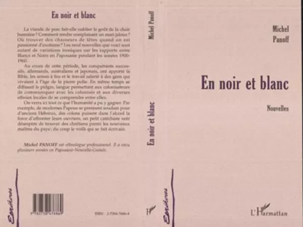 EN NOIR ET BLANC - Michel Panoff - Editions L'Harmattan