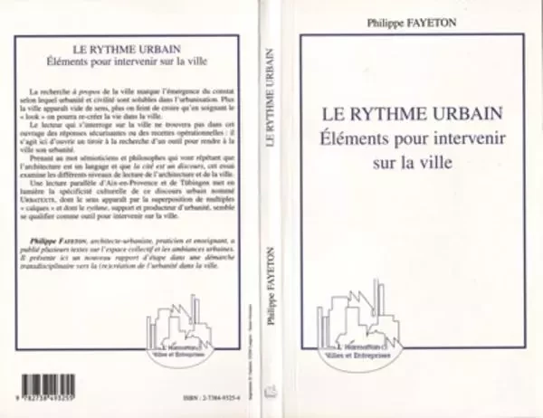 LE RYTHME URBAIN - Philippe Fayeton - Editions L'Harmattan