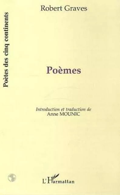 Poèmes - Robert Graves - Editions L'Harmattan