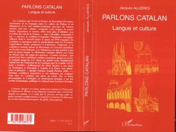 PARLONS CATALAN - Jacques Allières - Editions L'Harmattan