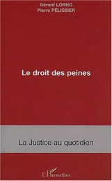 Le droit des peines